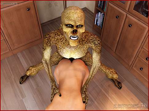 3D Monster Porn Comic
