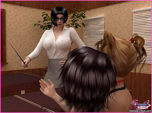 Shemale 3D porn Comic