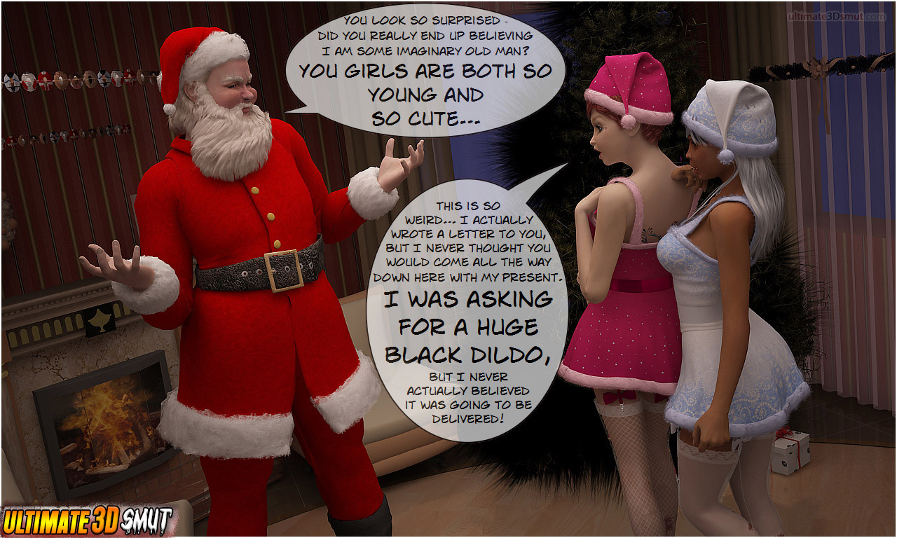 Santa Claus Porn Comic - How Santa Celebrated Christmas. Kinky Santa and his friend ...